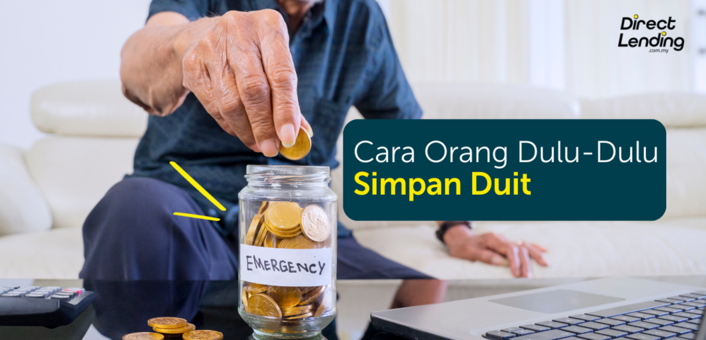 orang dulu menyimpan duit