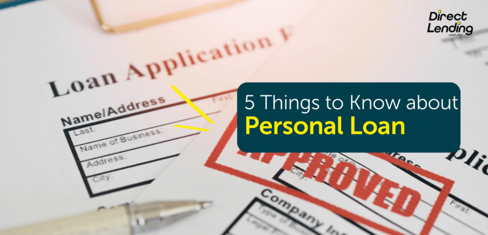 5 Things to Know about Personal Loan