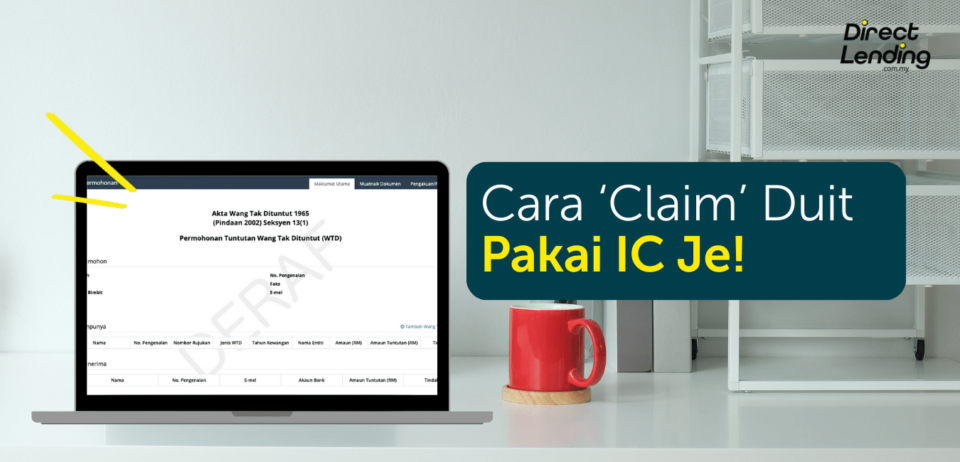 cara claim wang tidak dituntut