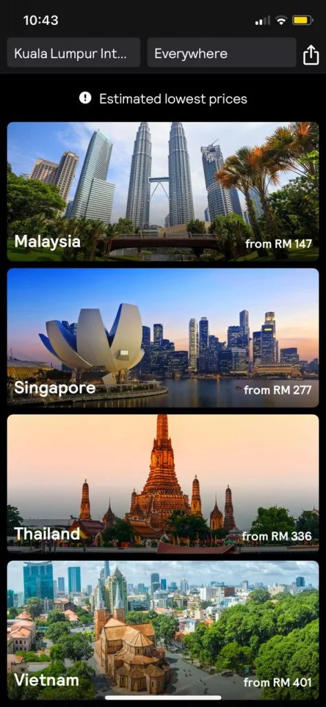 Cheap flight ticket Malaysia