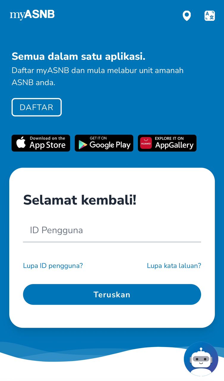 cara keluarkan duit asb online