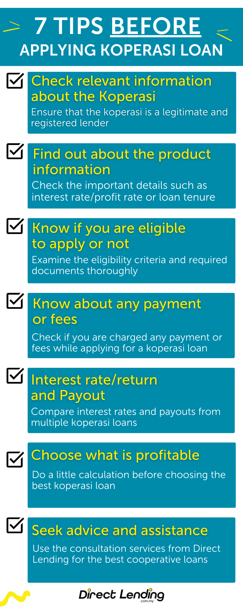 koperasi loan tips