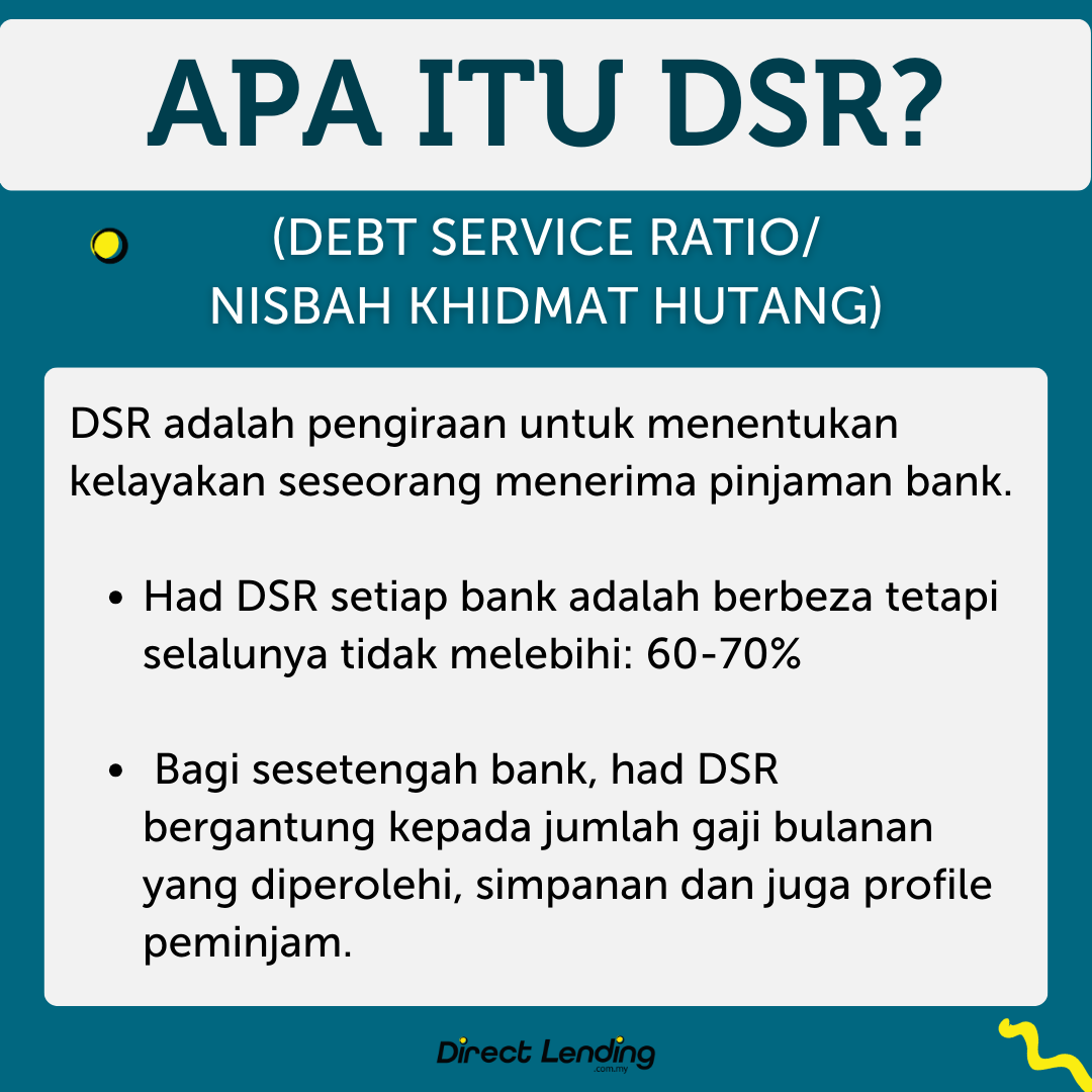 apa itu dsr cara kira dsr