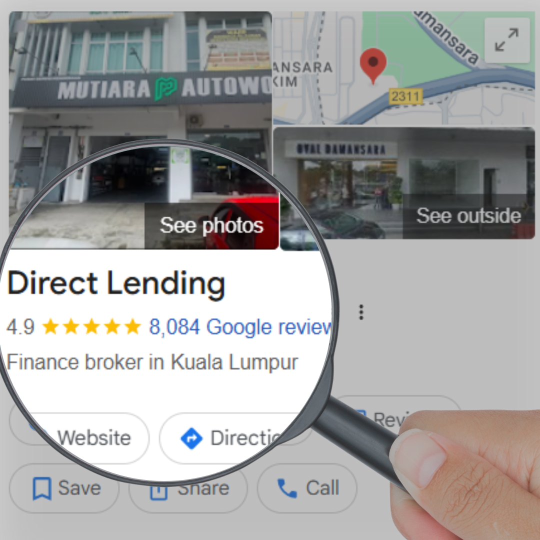 Direct Lending 7000 google review 5 bintang