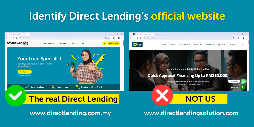 direct lending official website